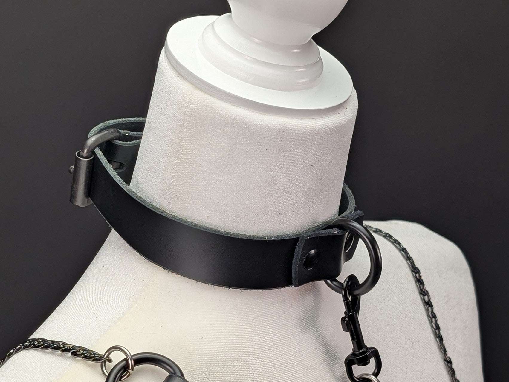 Latigo Leather Collars - 1 inch