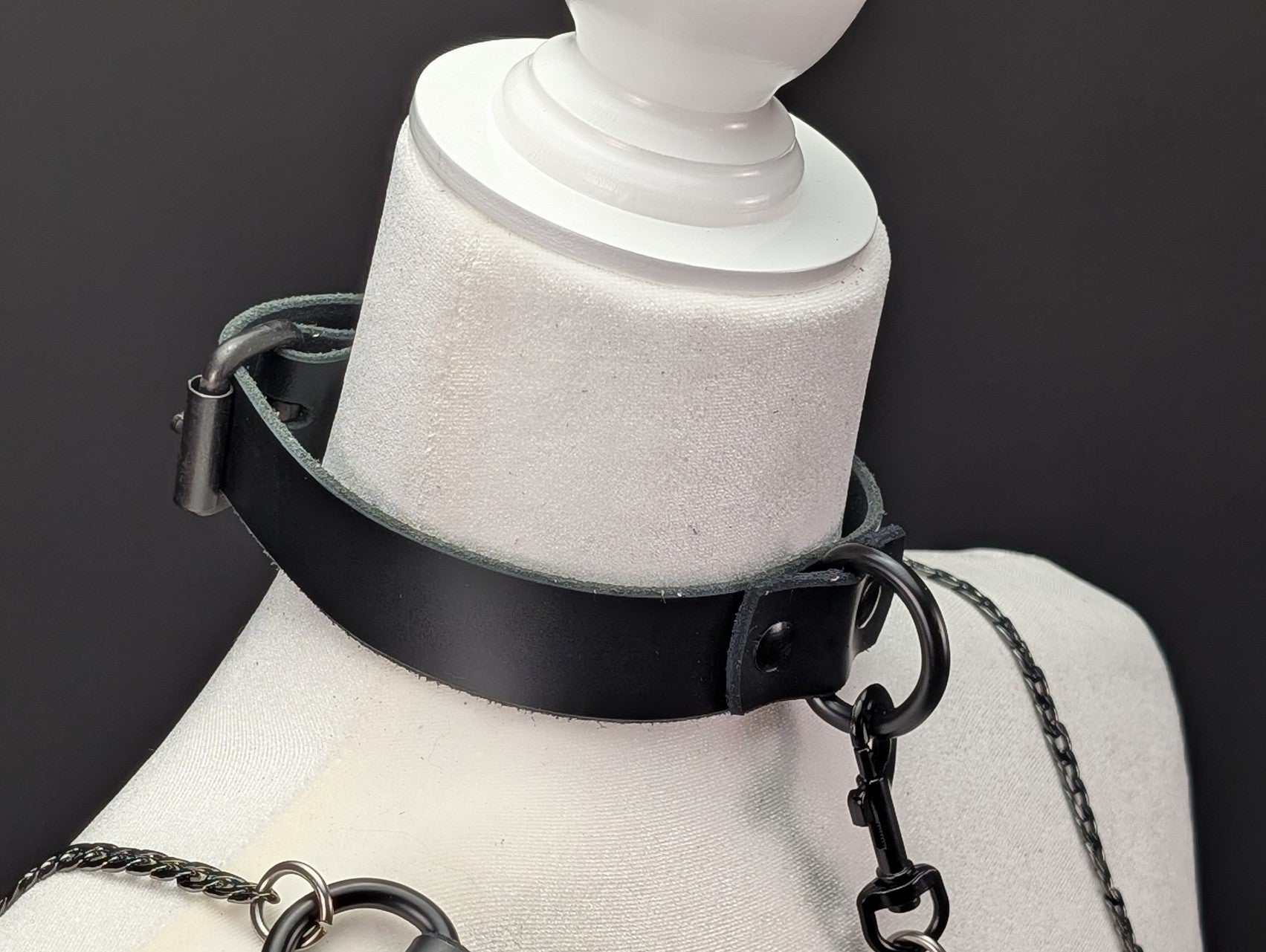 Latigo Leather Collars - 1 inch