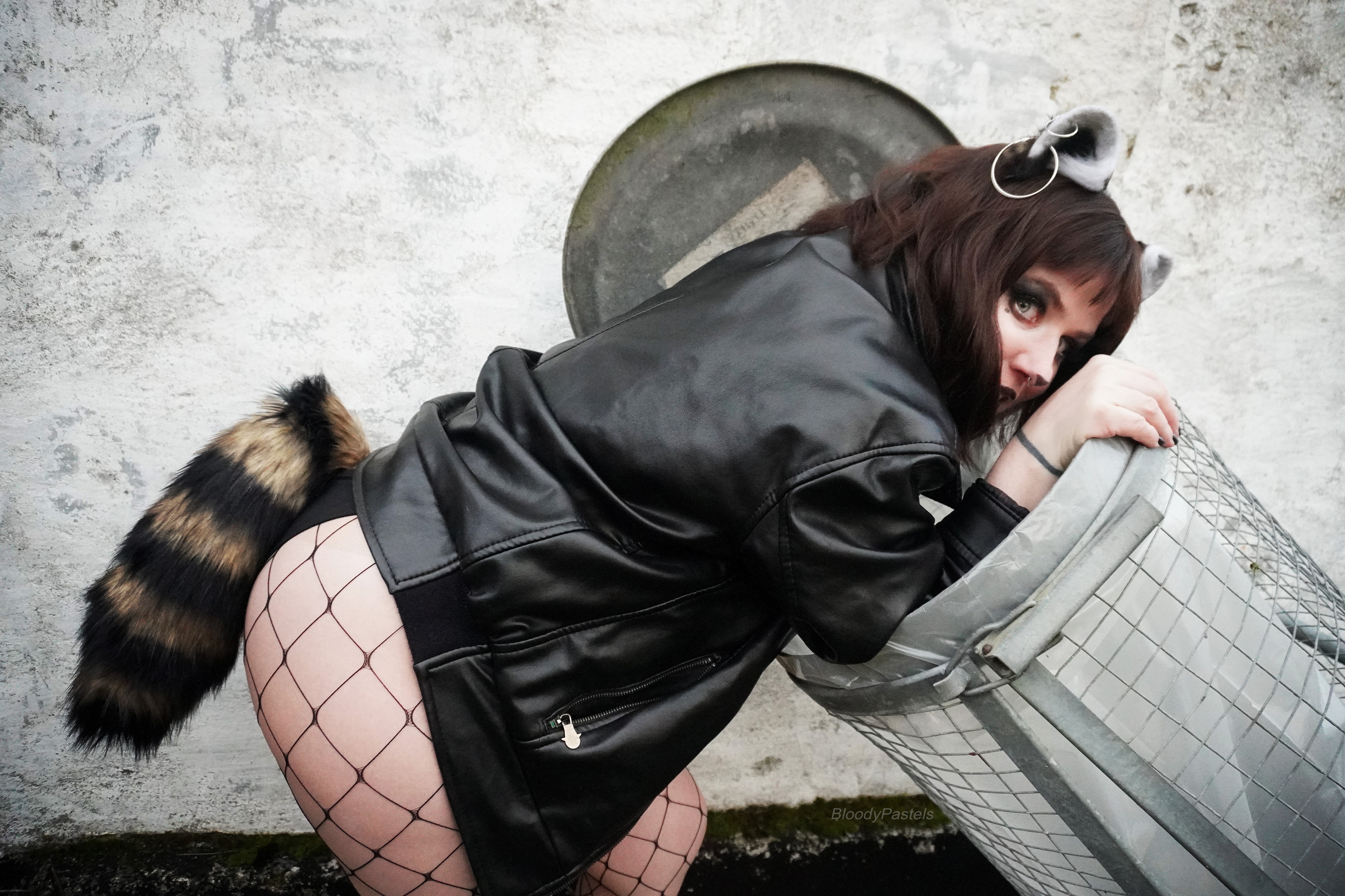 Brown Raccoon Tail