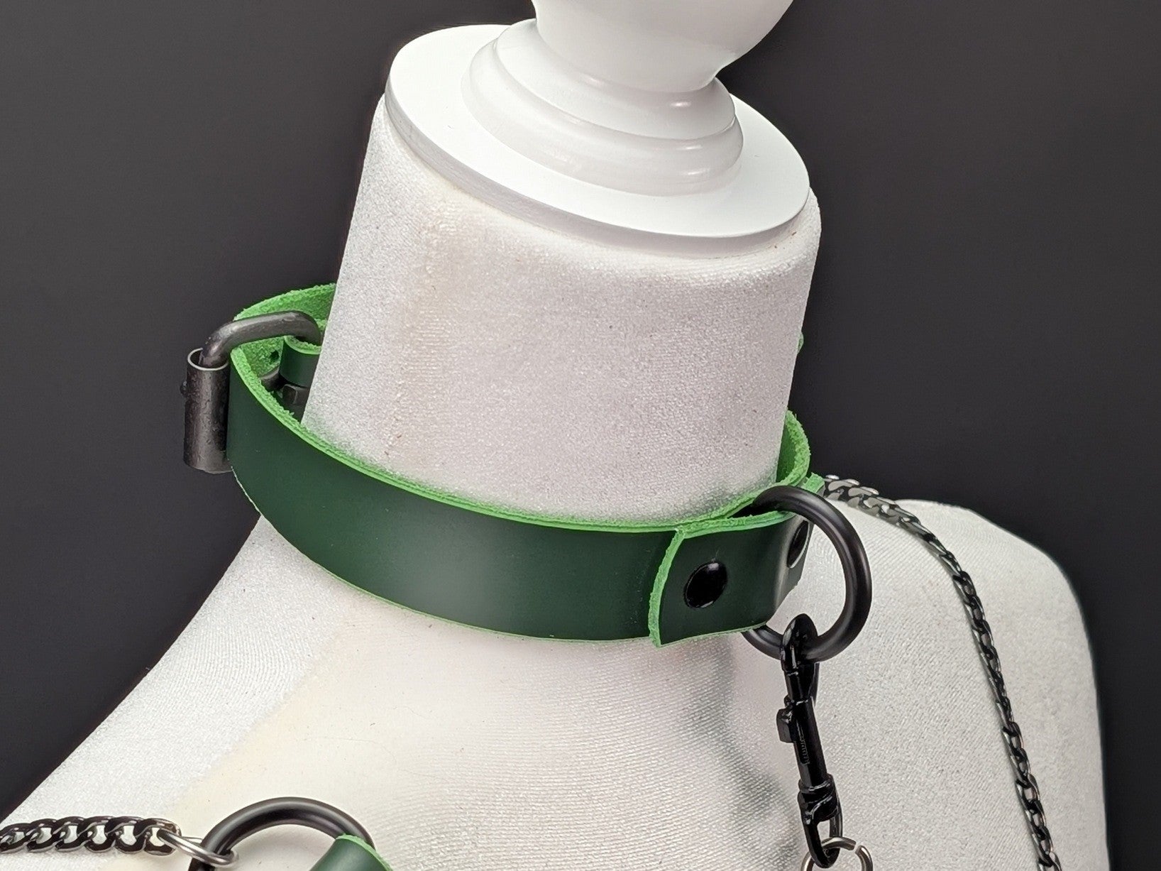 Latigo Leather Collars - 1 inch
