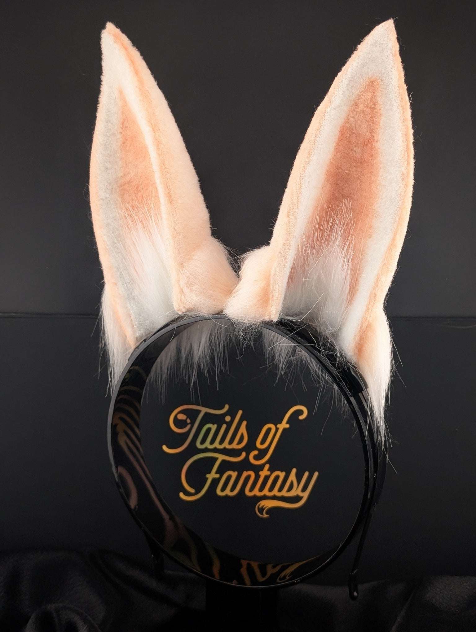 Blush Bunny Rabbit Ears- Upright