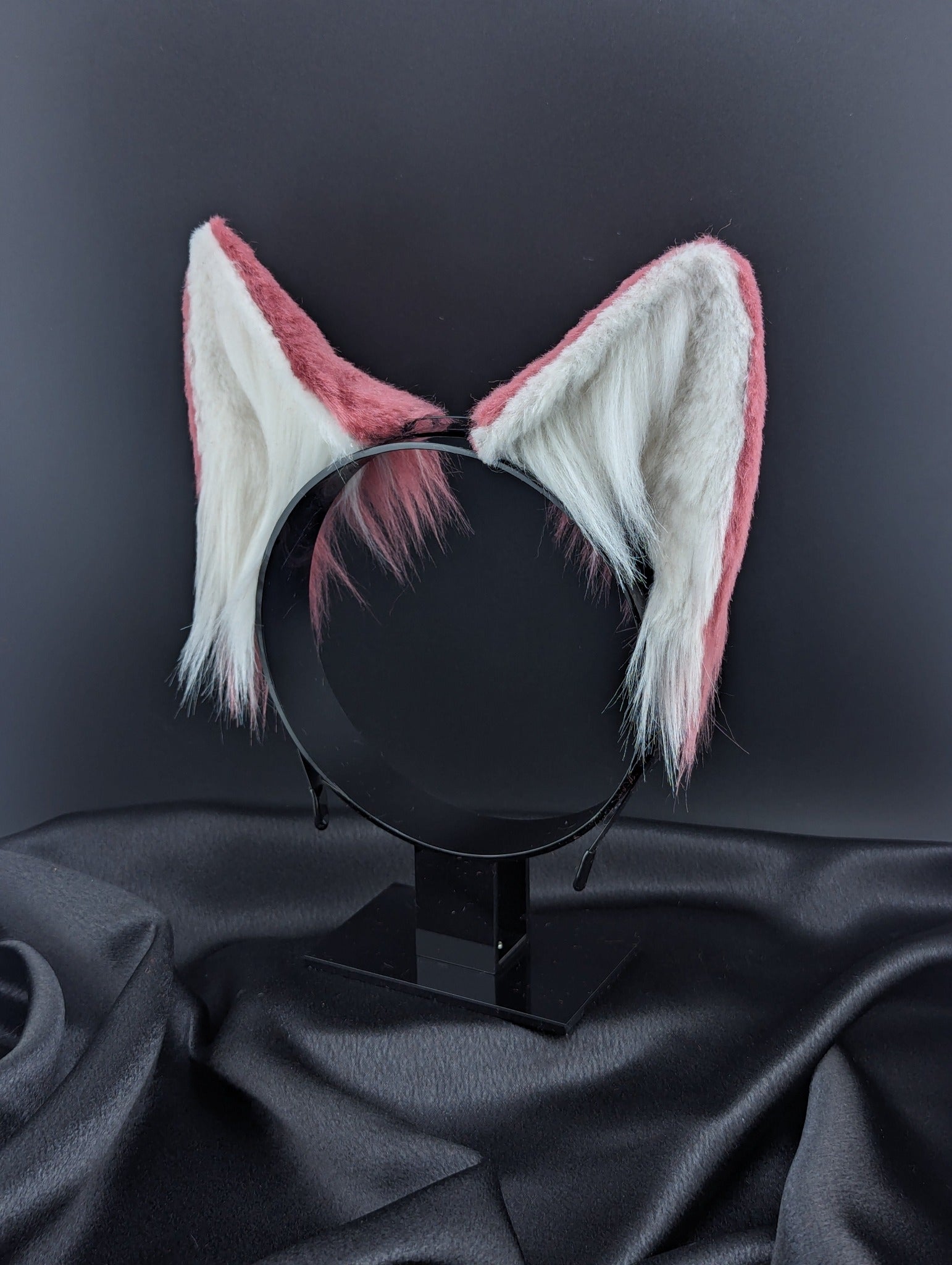 Rose Pink Fox Ears