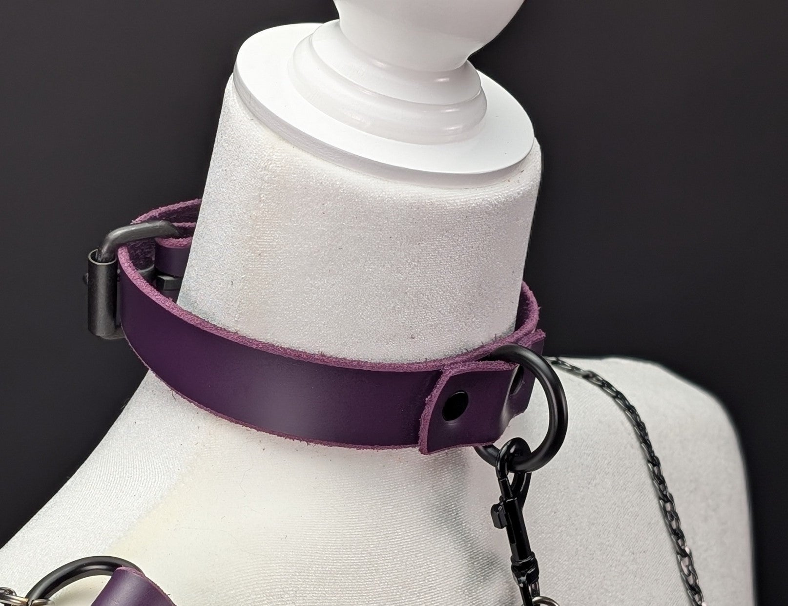 Latigo Leather Collars - 1 inch