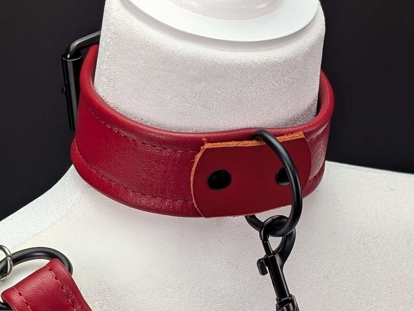 Trifold Leather Collars - 1.5 inch
