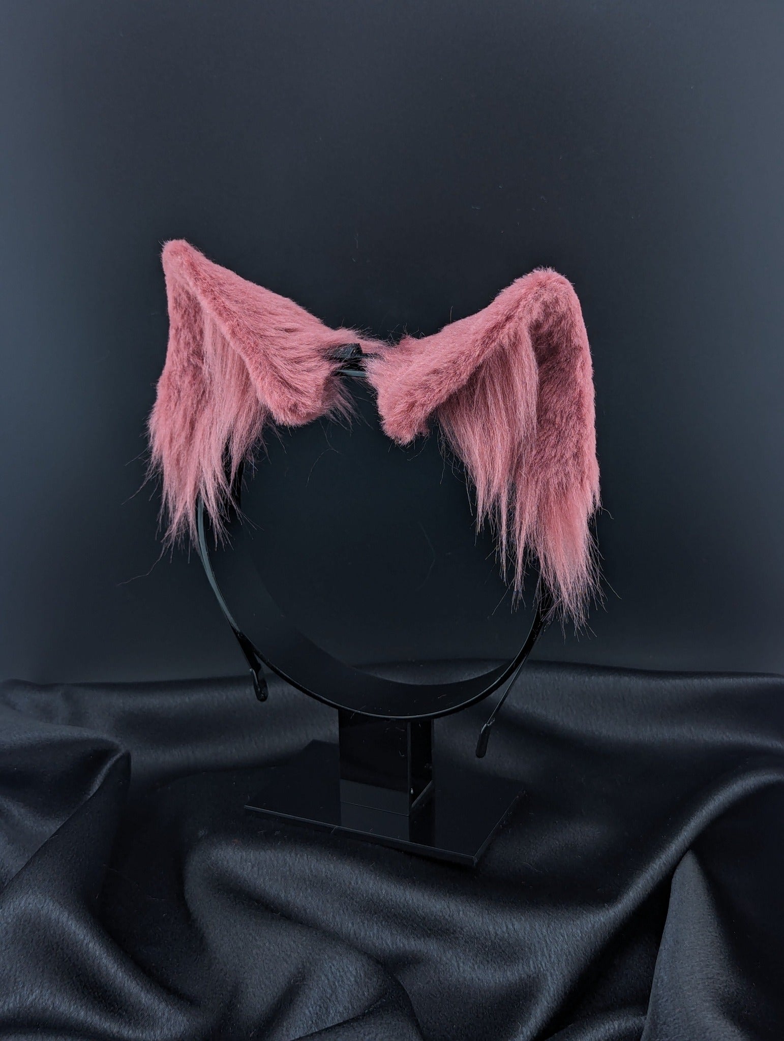 Rose Pink Cat Ears