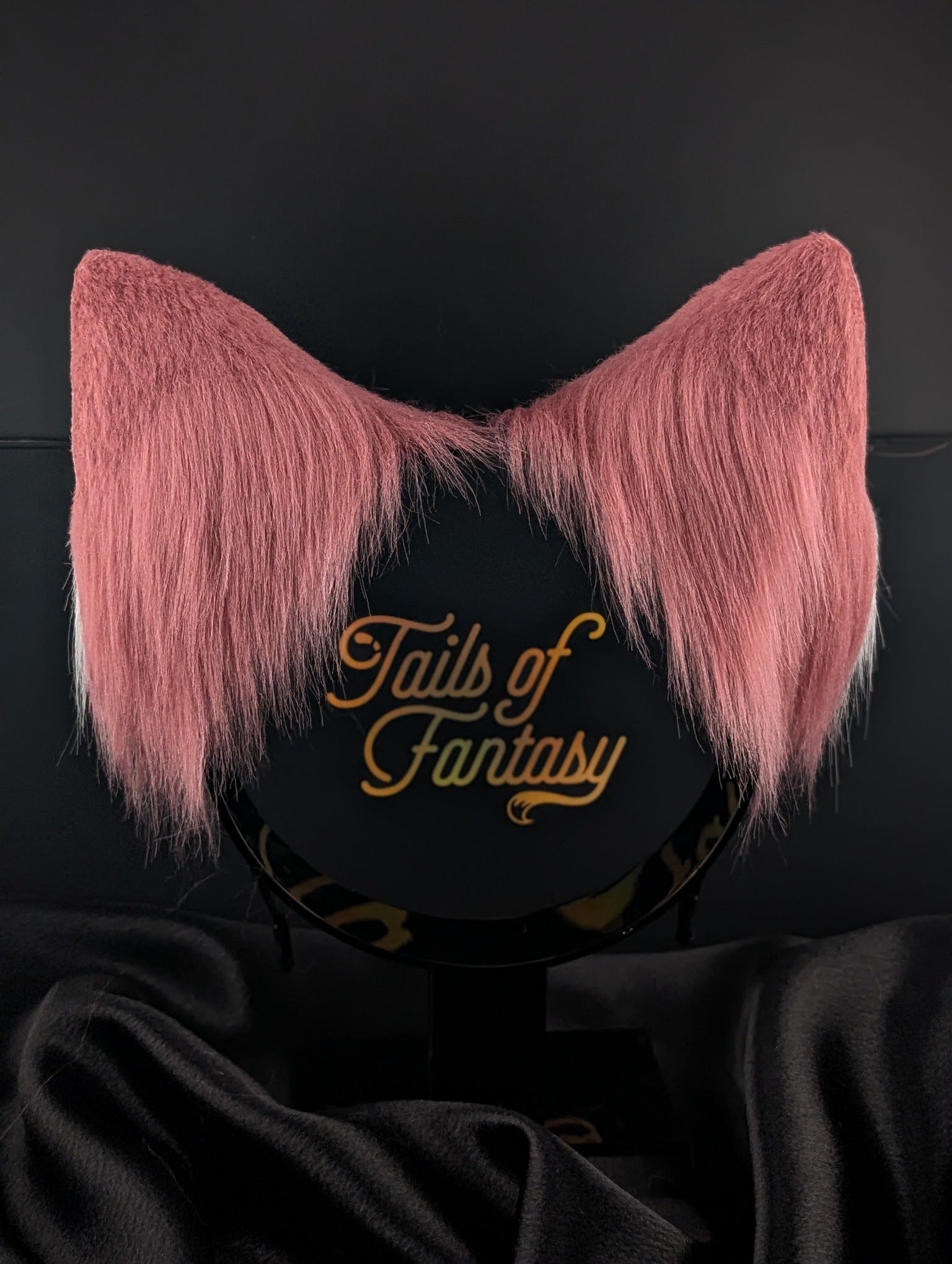 Rose Pink Fox Ears
