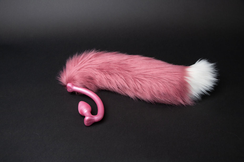 Rose Pink Fox Tail