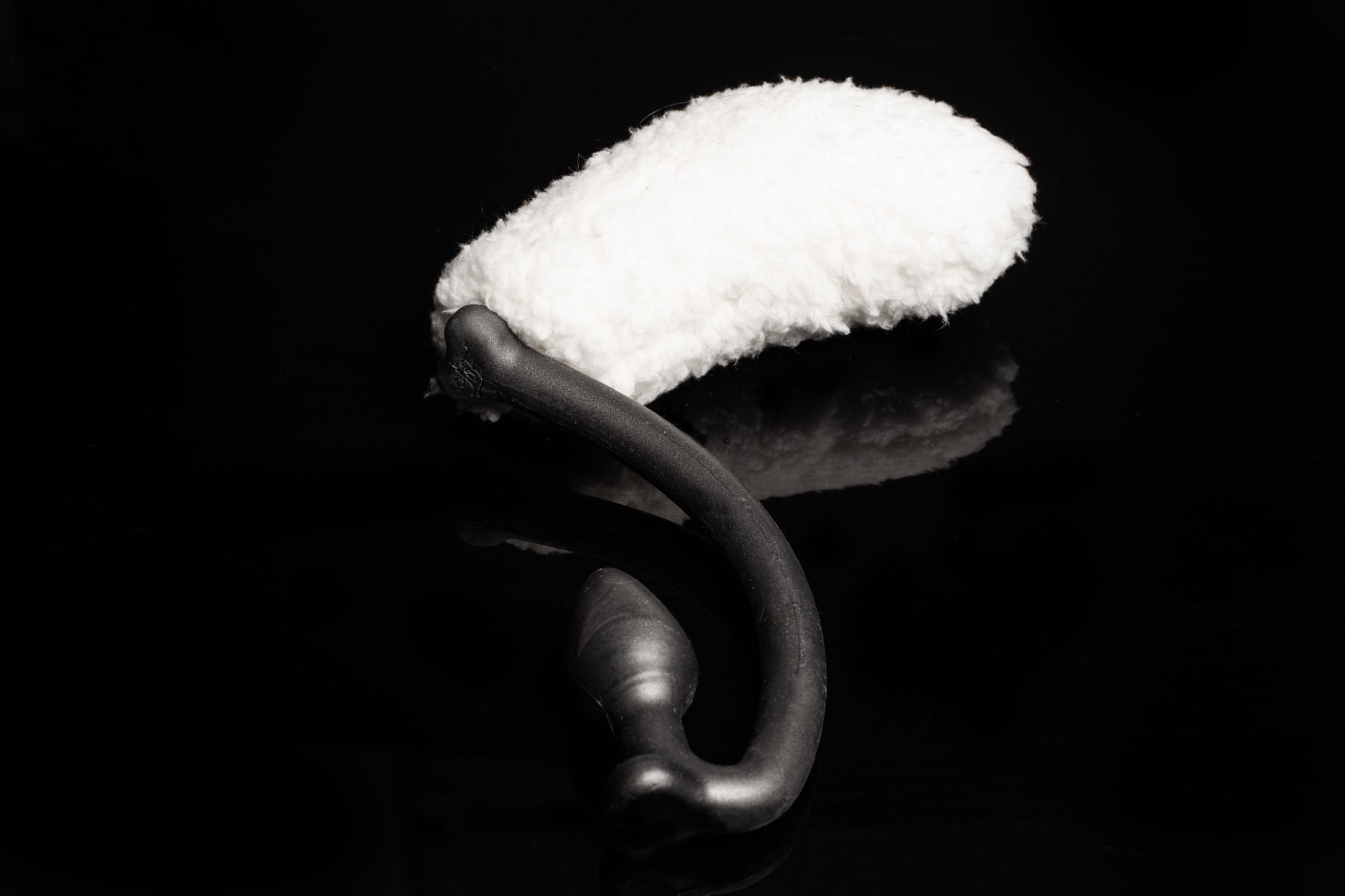 Sheep Tail of Fantasy laying on its side