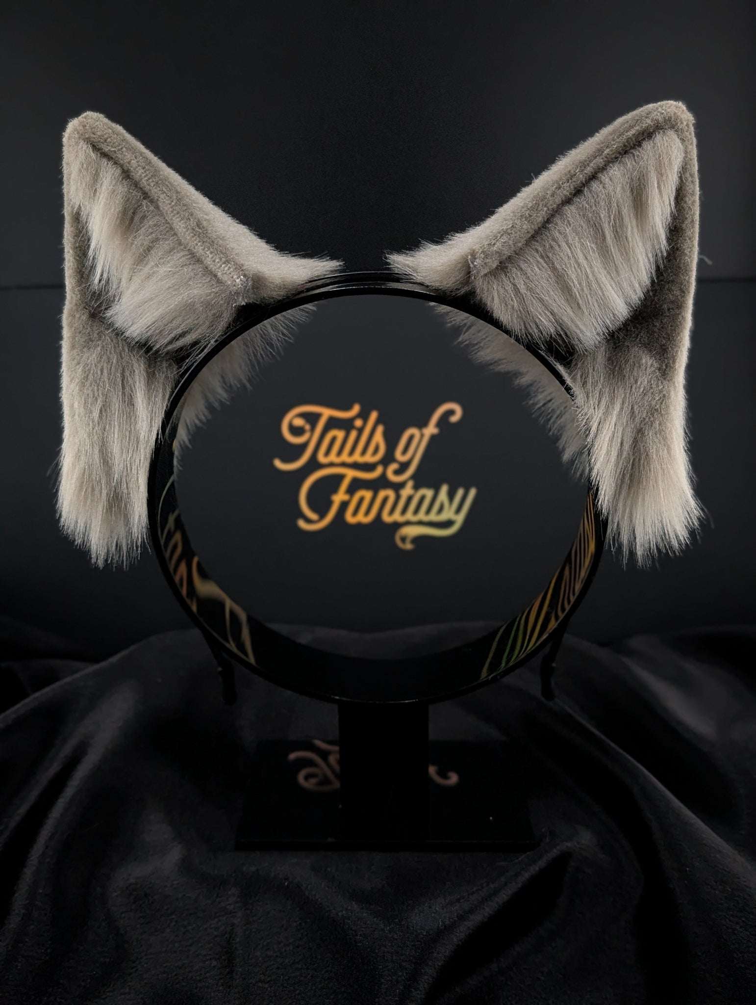 timber-wolf-ears wolf ears headband for cosplay, furry fandom and costume wear