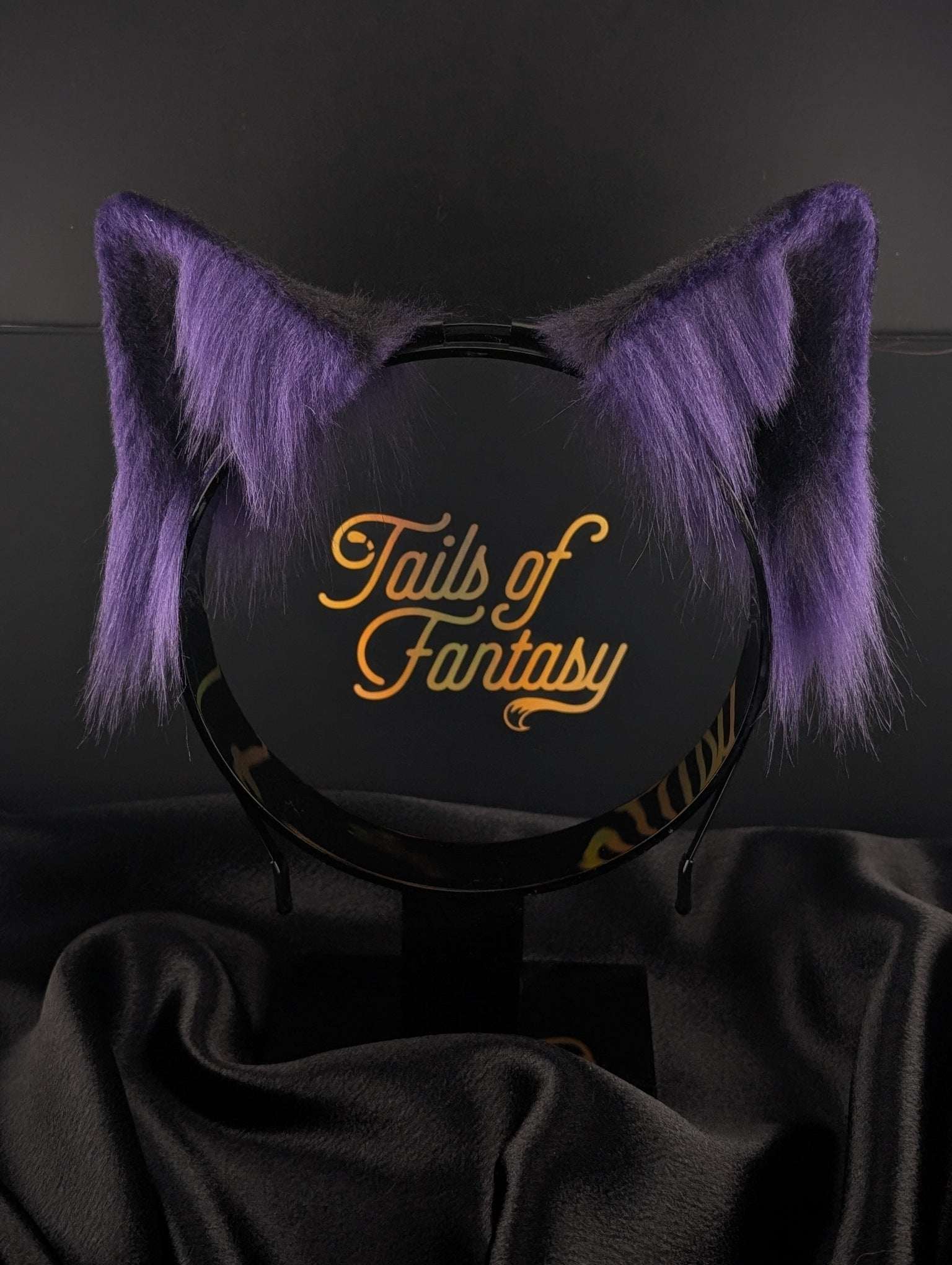 twilight-cat-ears cat ears headband for cosplay, furry fandom and costume wear