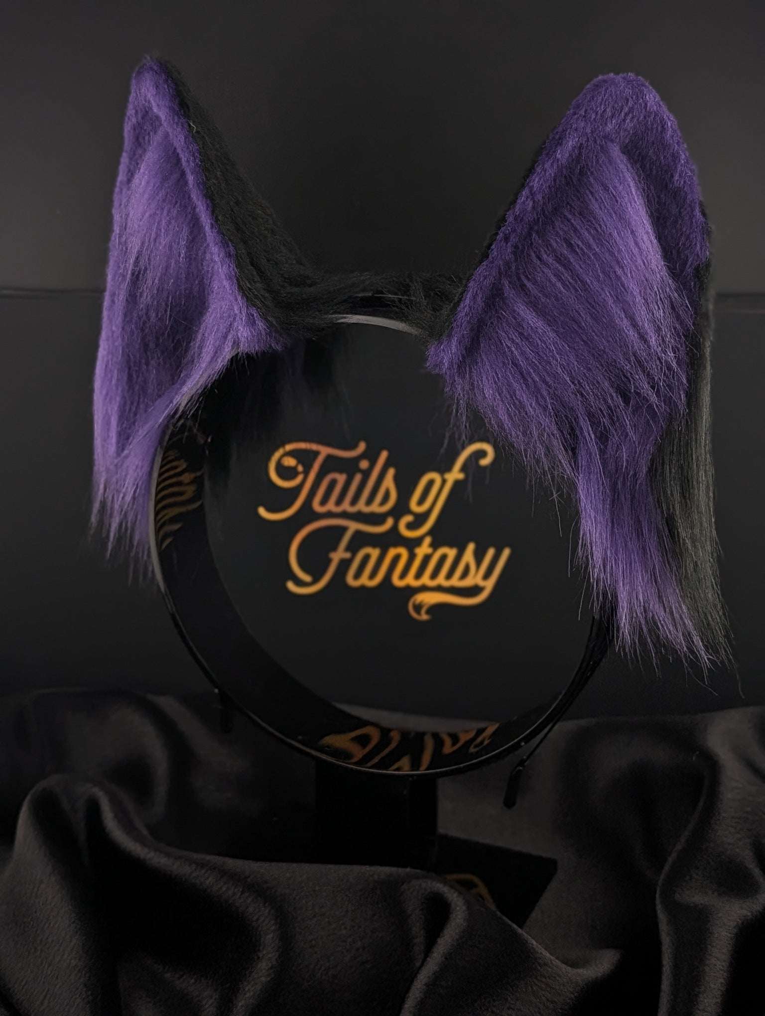twilight-fox-ears fox ears headband for cosplay, furry fandom and costume wear