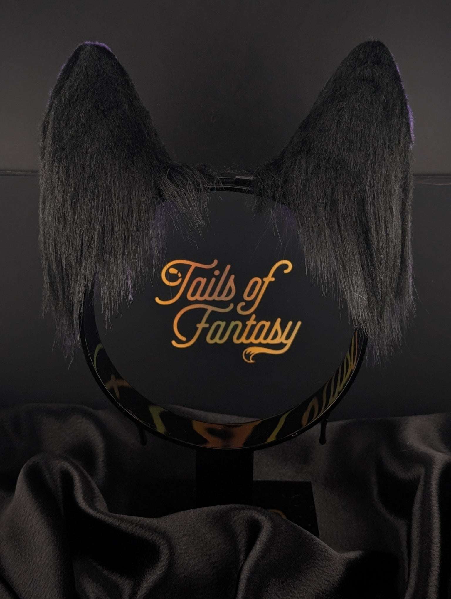 twilight-fox-ears fox ears headband for cosplay, furry fandom and costume wear