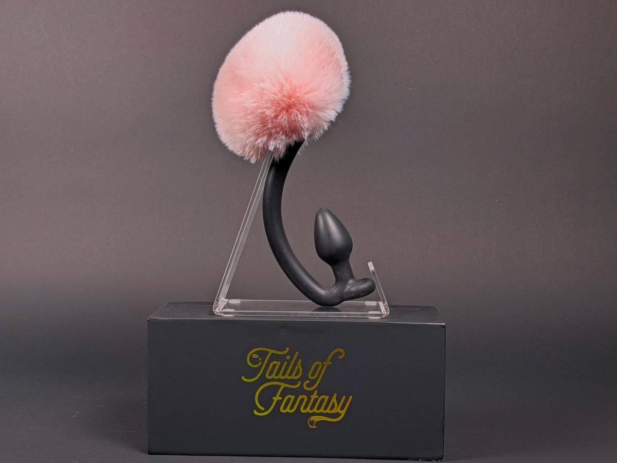 Soft Pink Bunny Rabbit Tail