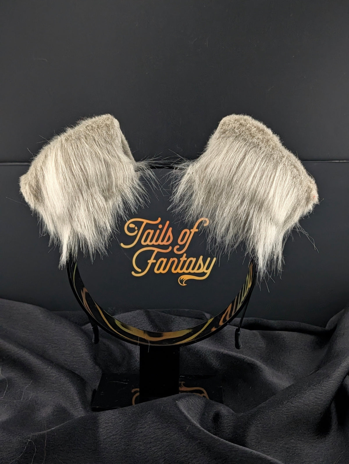 Floppy Gray Dog Ears