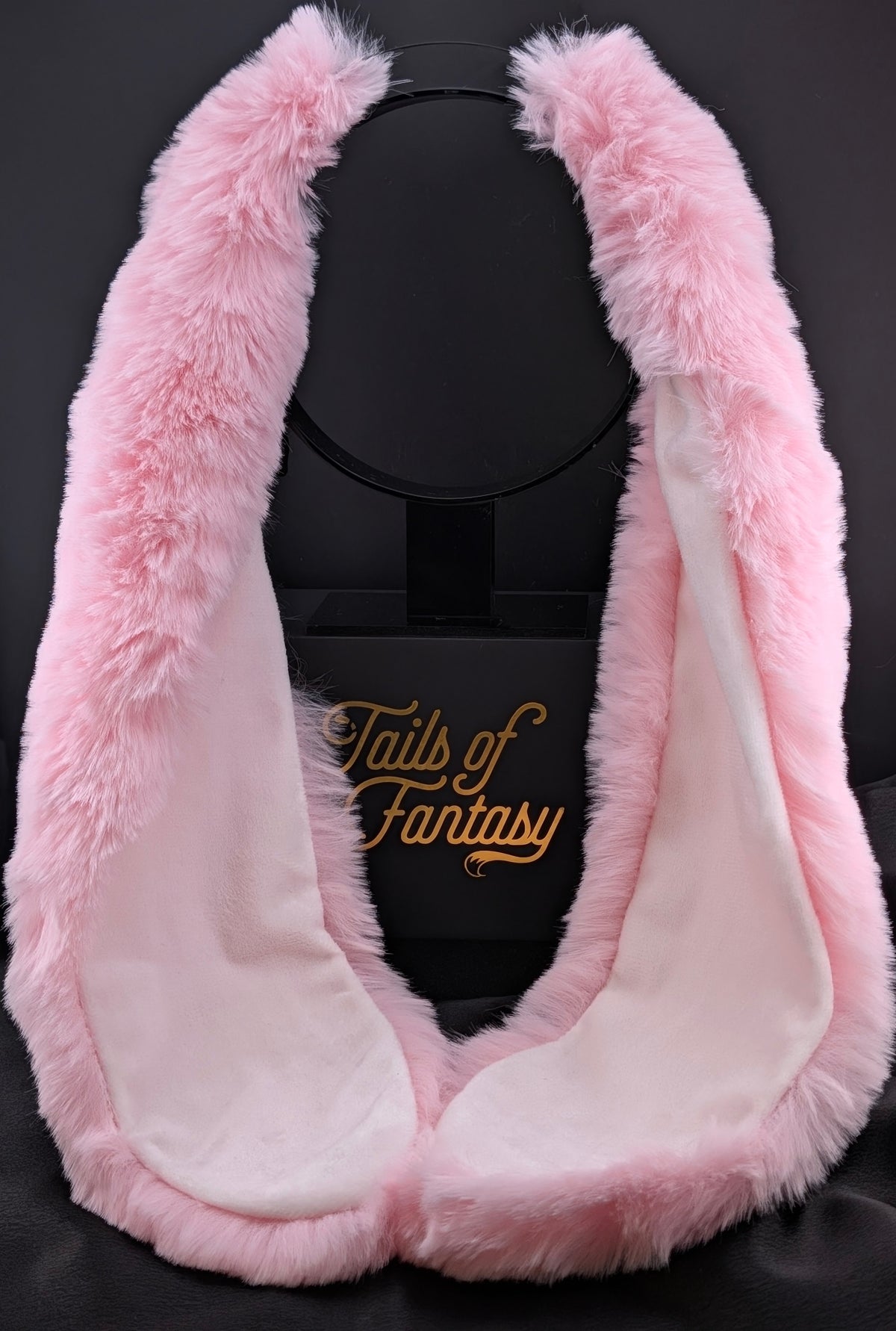 XL Soft Pink Bunny Rabbit Ears - Floppy