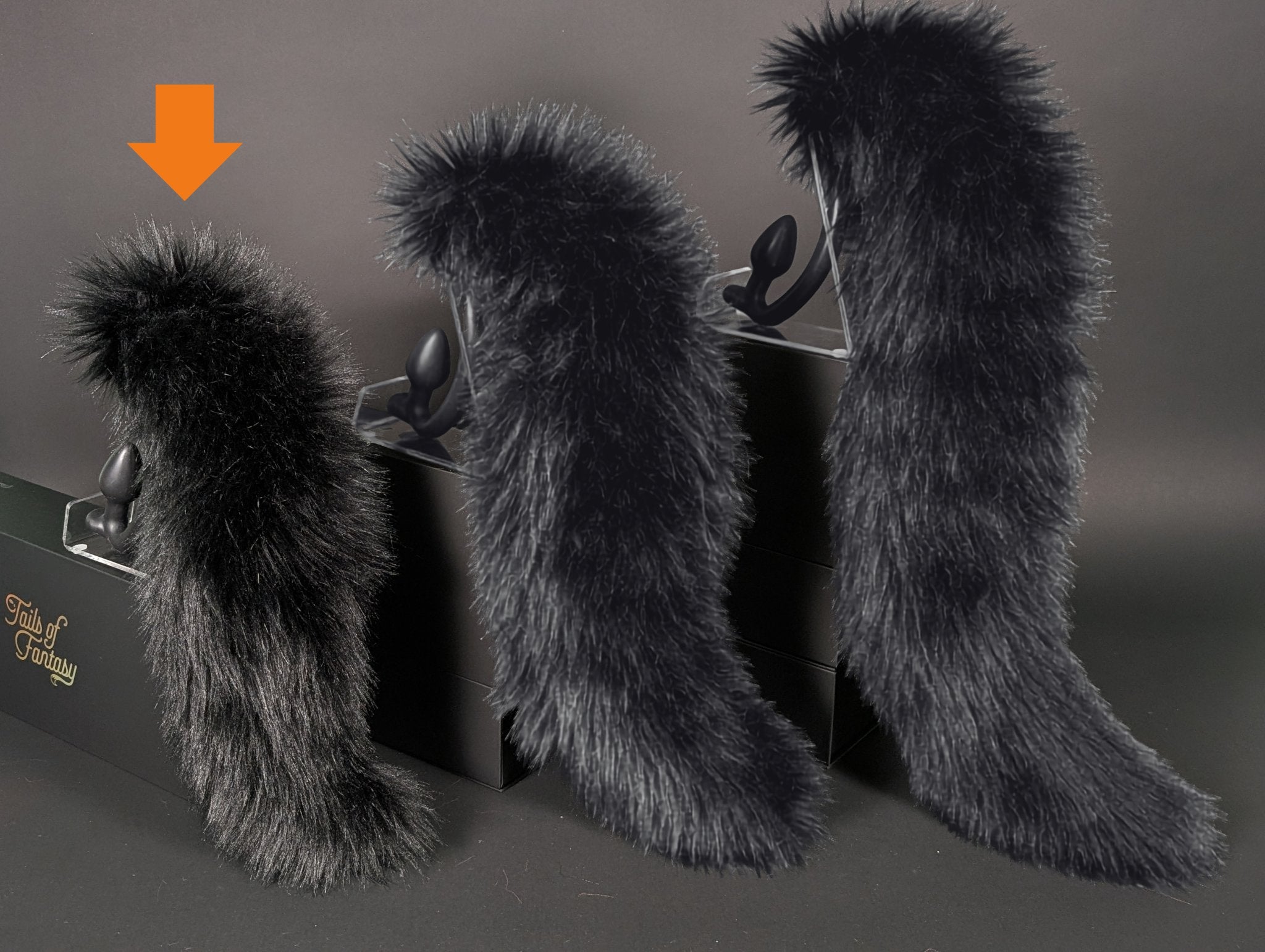Midnight Wolf Tail