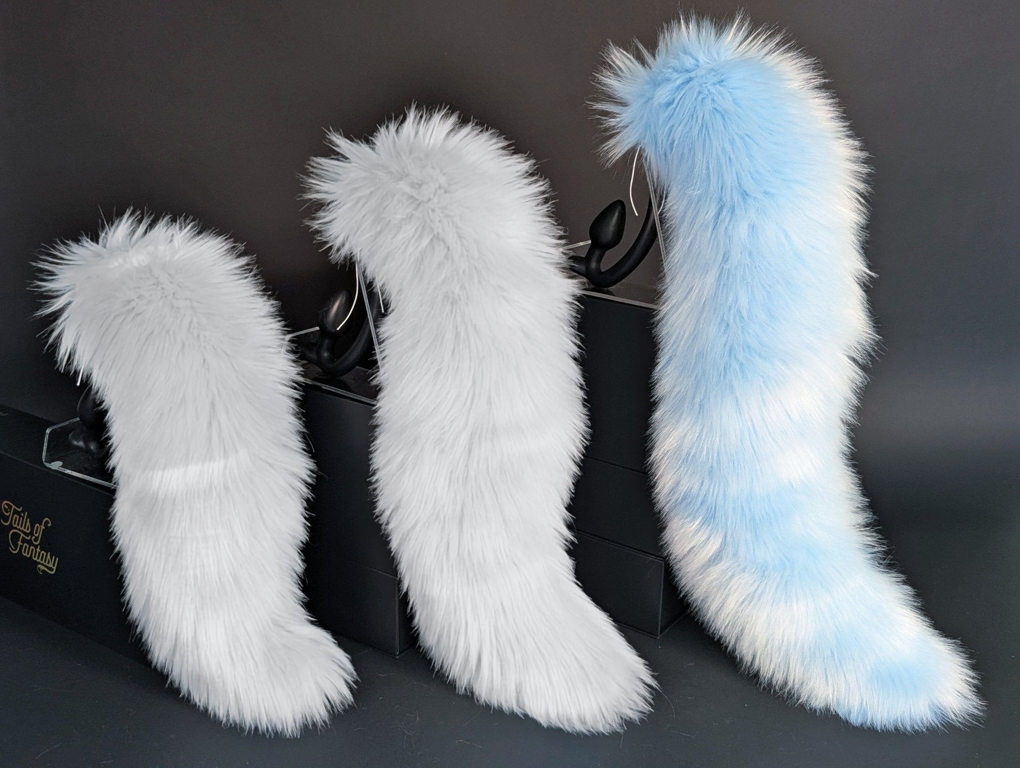 Sky Blue Wolf Tail