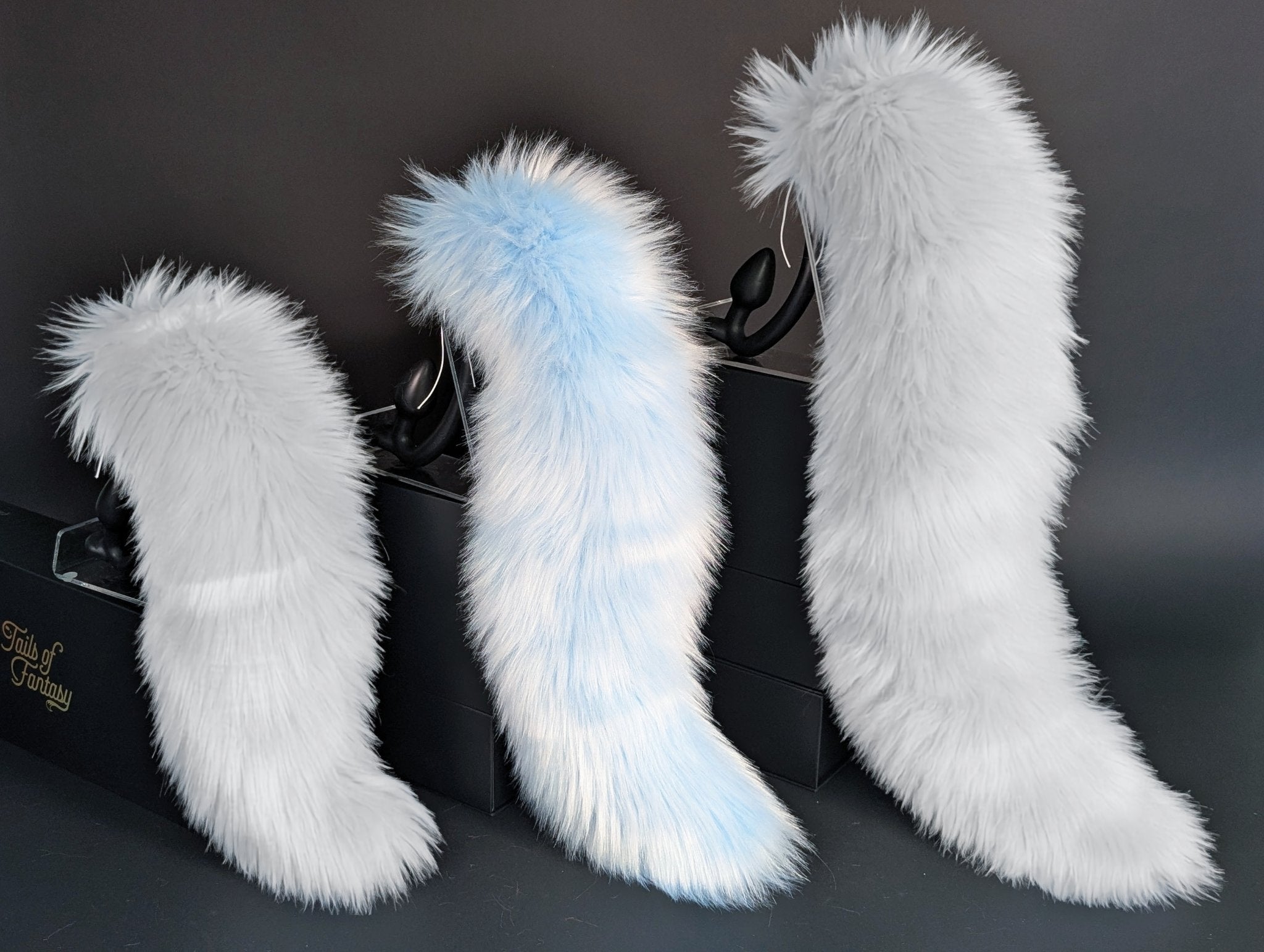 Sky Blue Wolf Tail