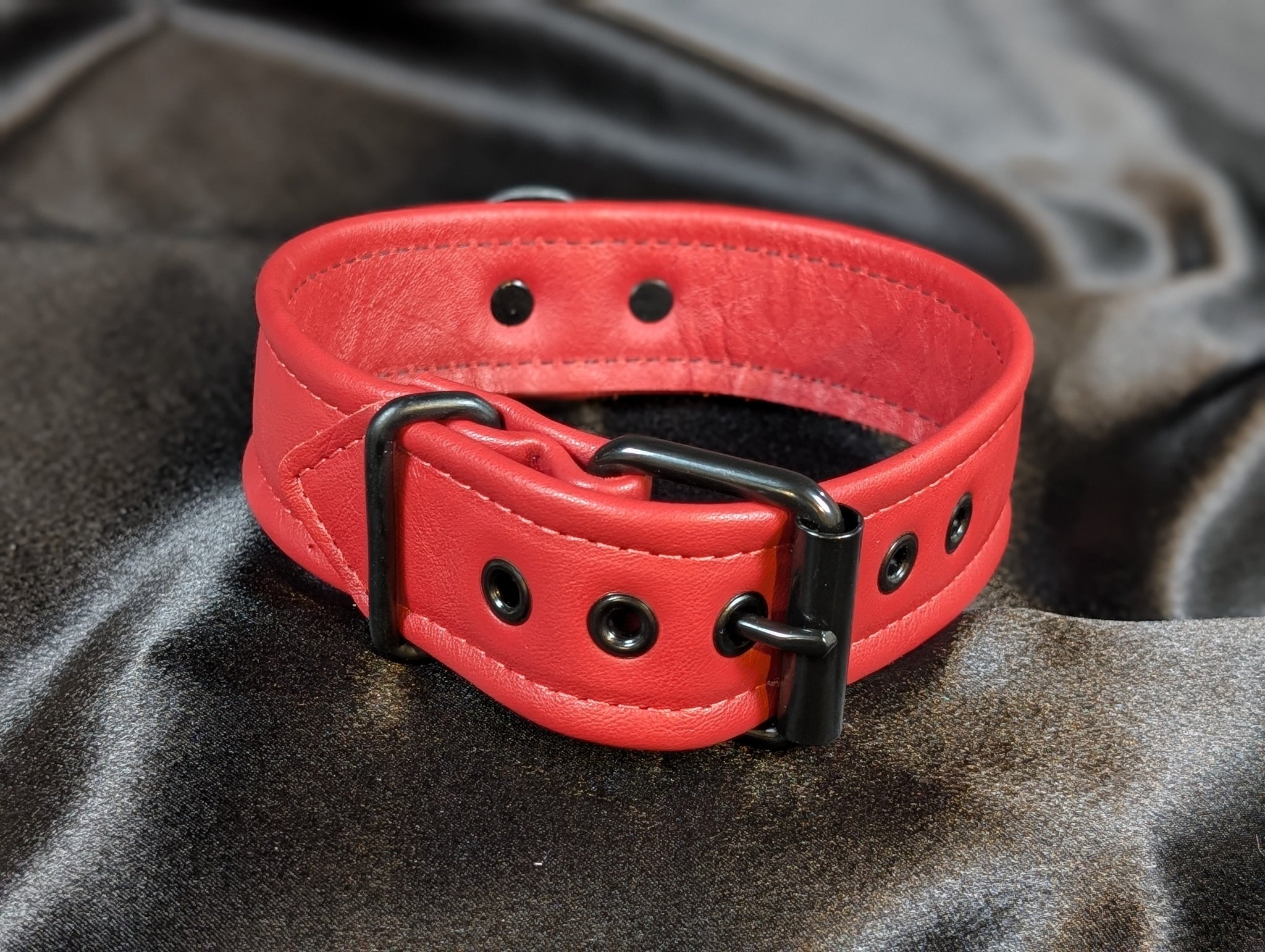 Trifold Leather Collars - 1.5 inch