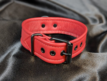 Trifold Leather Collars - 1.5 inch