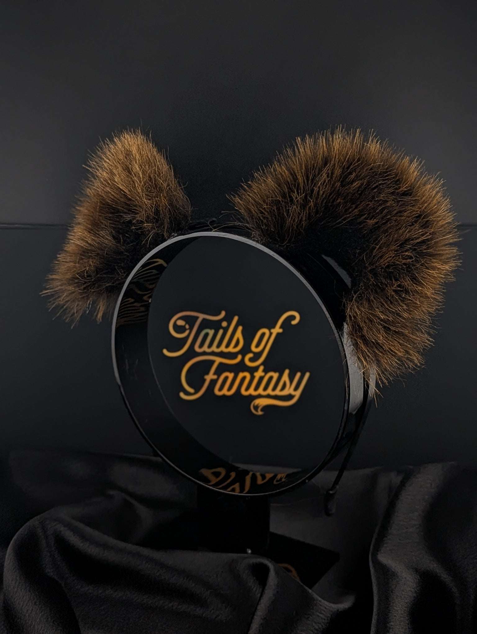 grizzly-bear-ears bear ears headband for cosplay, furry fandom and costume wear