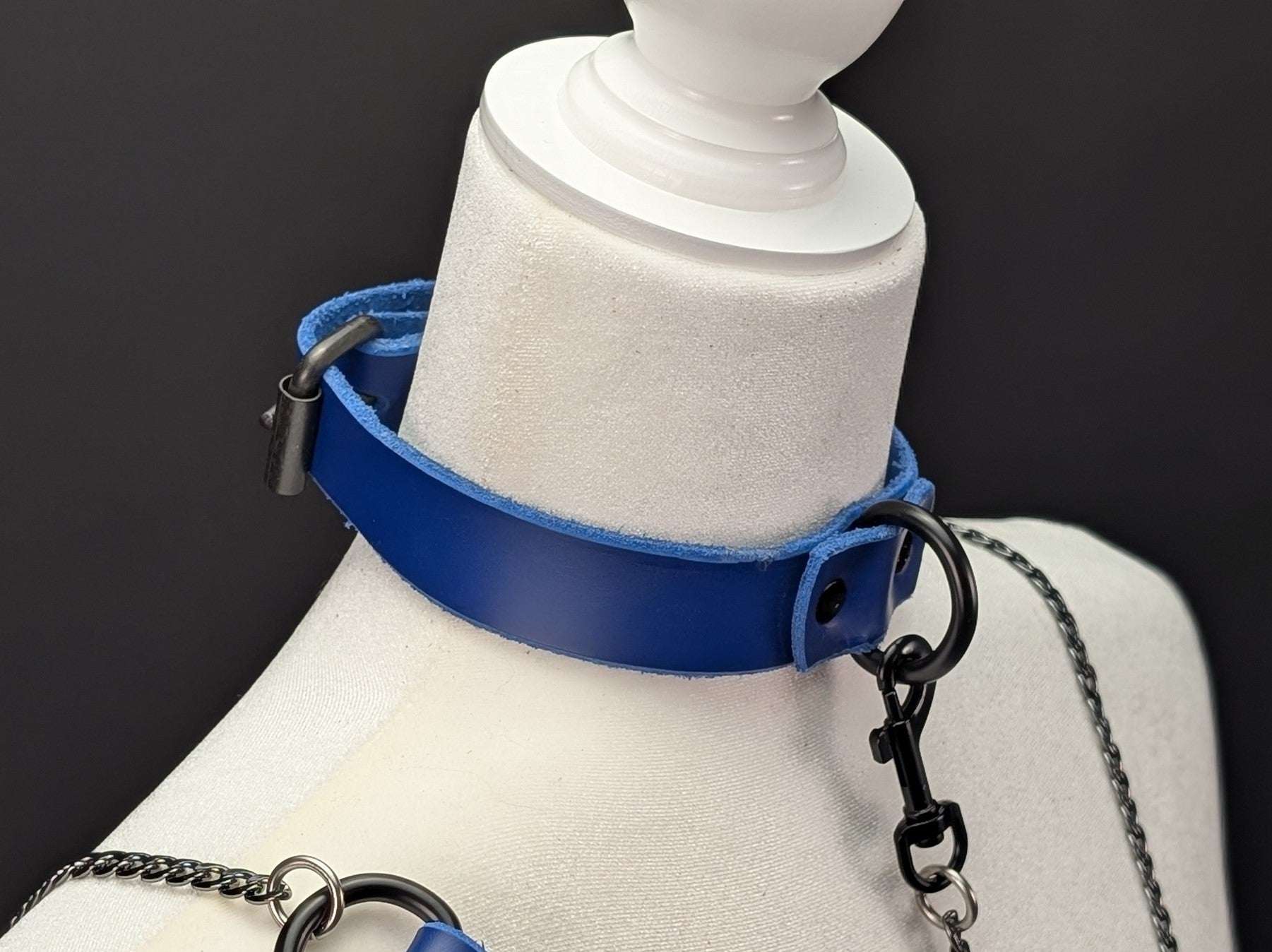 Latigo Leather Collars - 1 inch