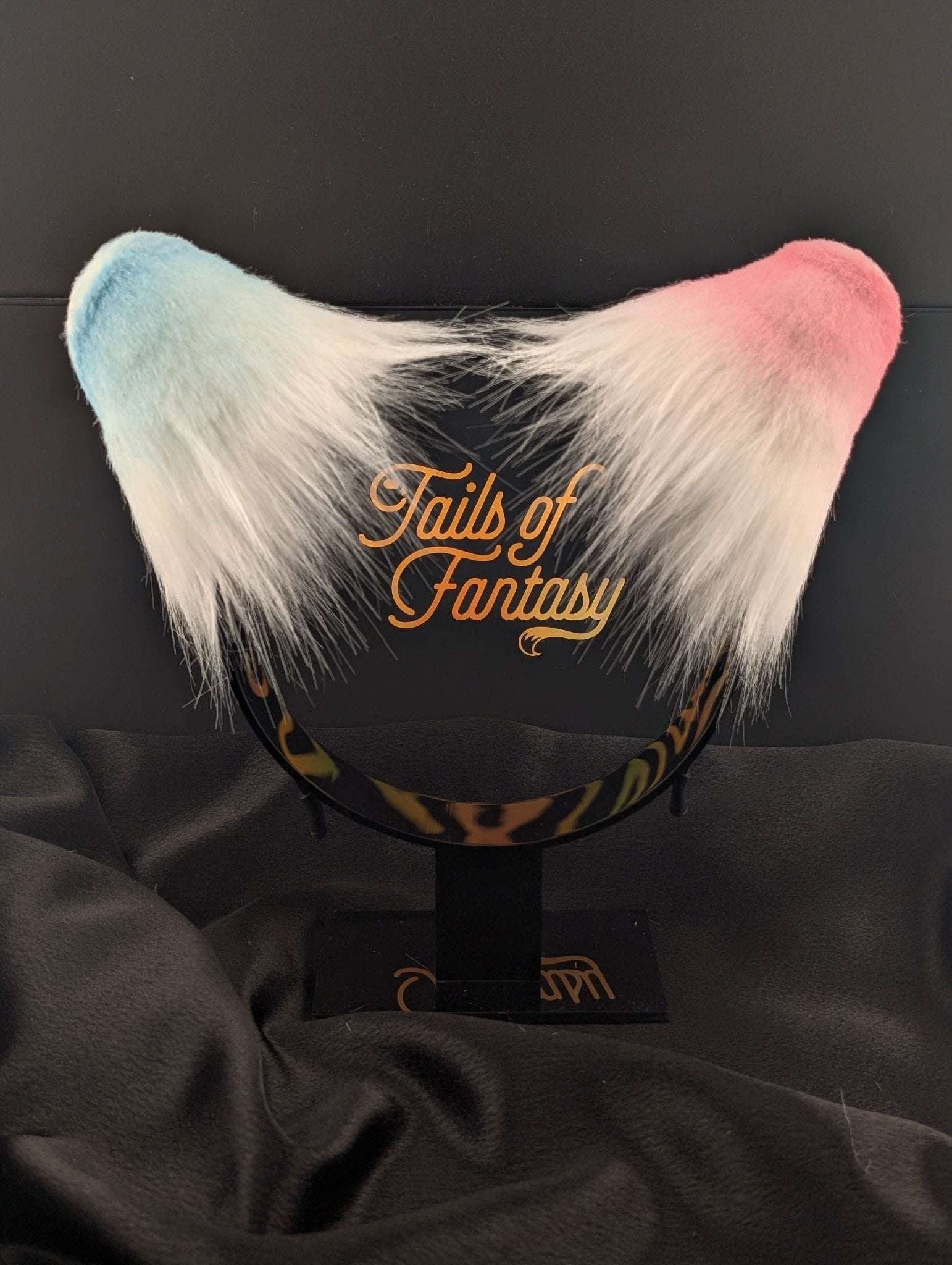 Cotton Candy Raccoon Ears