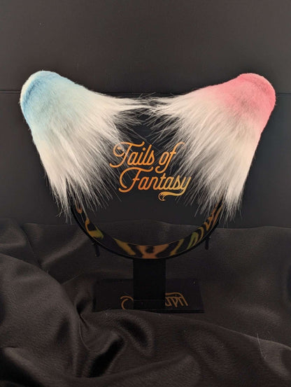 Cotton Candy Raccoon Ears