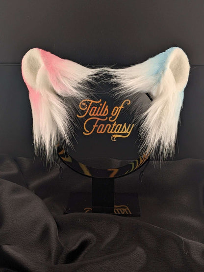 Cotton Candy Raccoon Ears