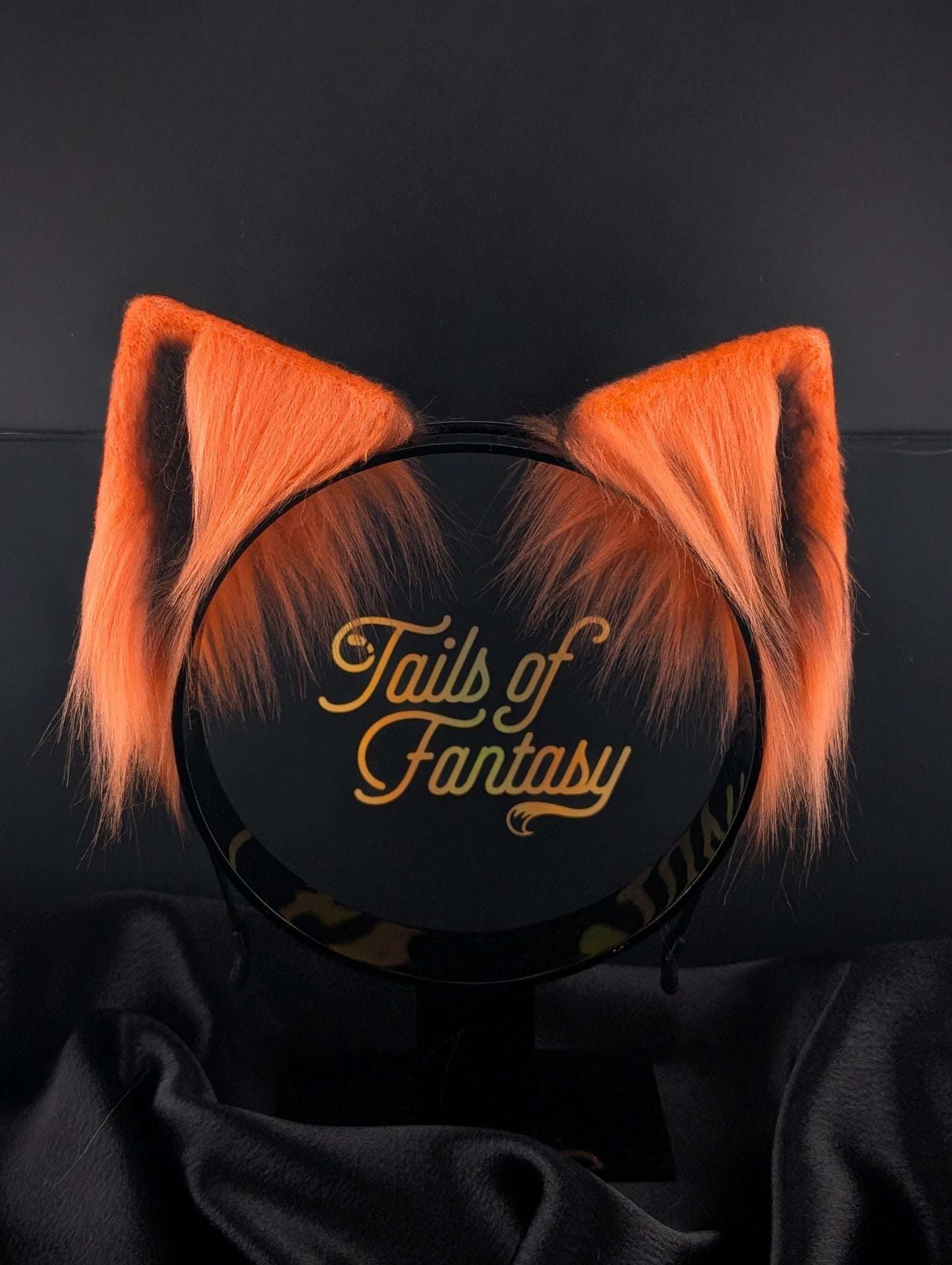 ember-cat-ears cat ears headband for cosplay, furry fandom and costume wear