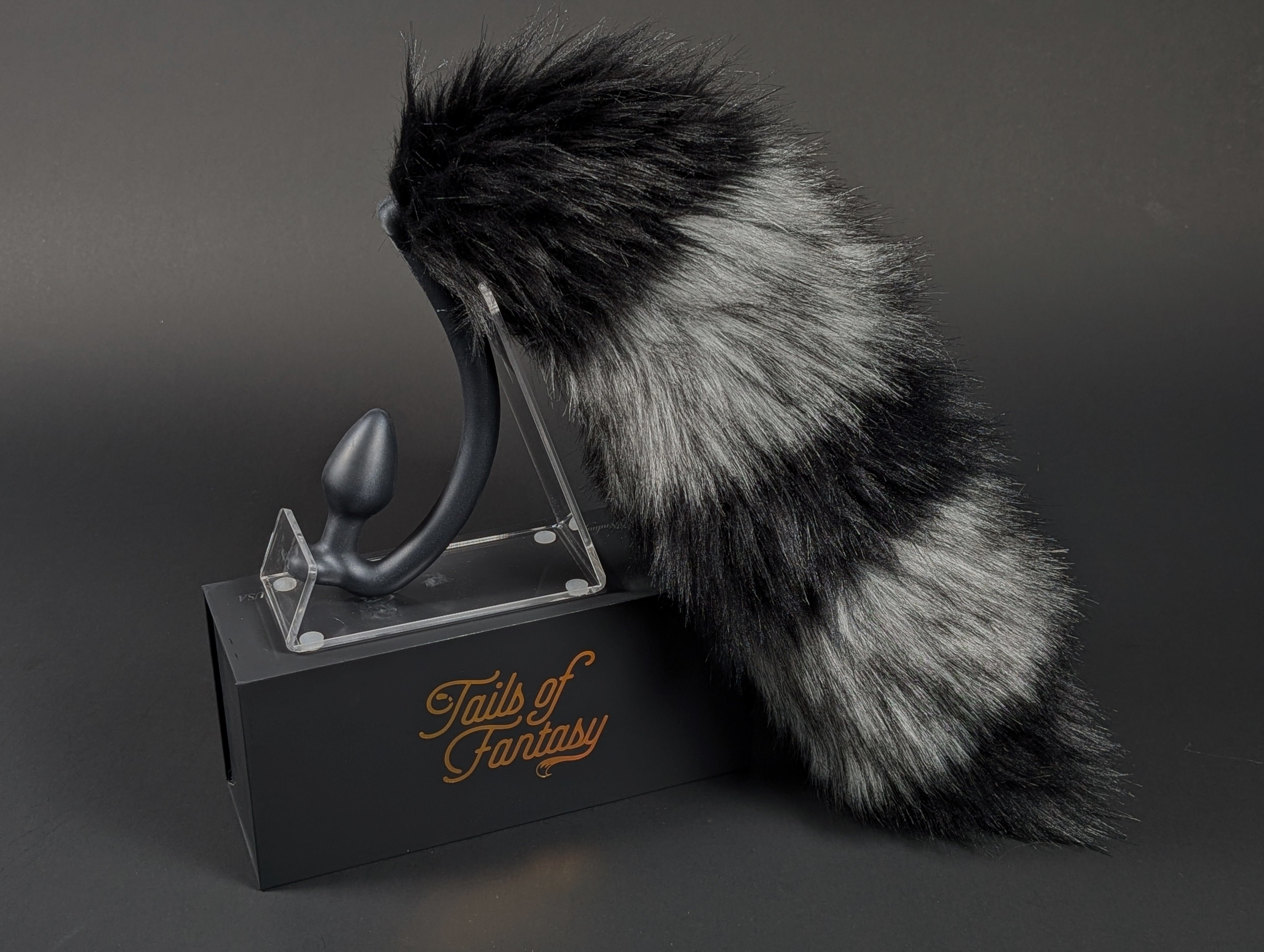 Gray Raccoon Tail