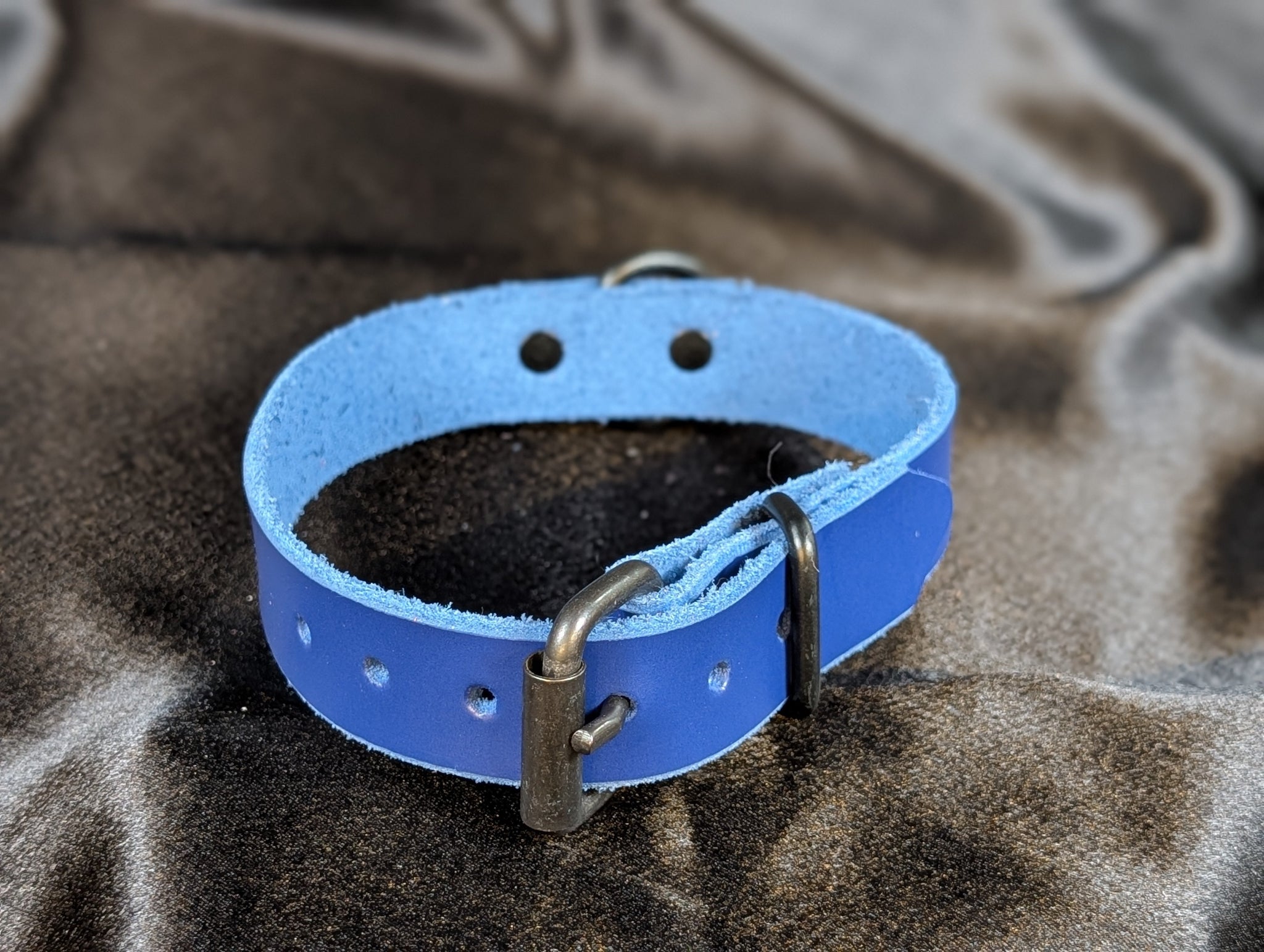 Latigo Leather Collars - 1 inch