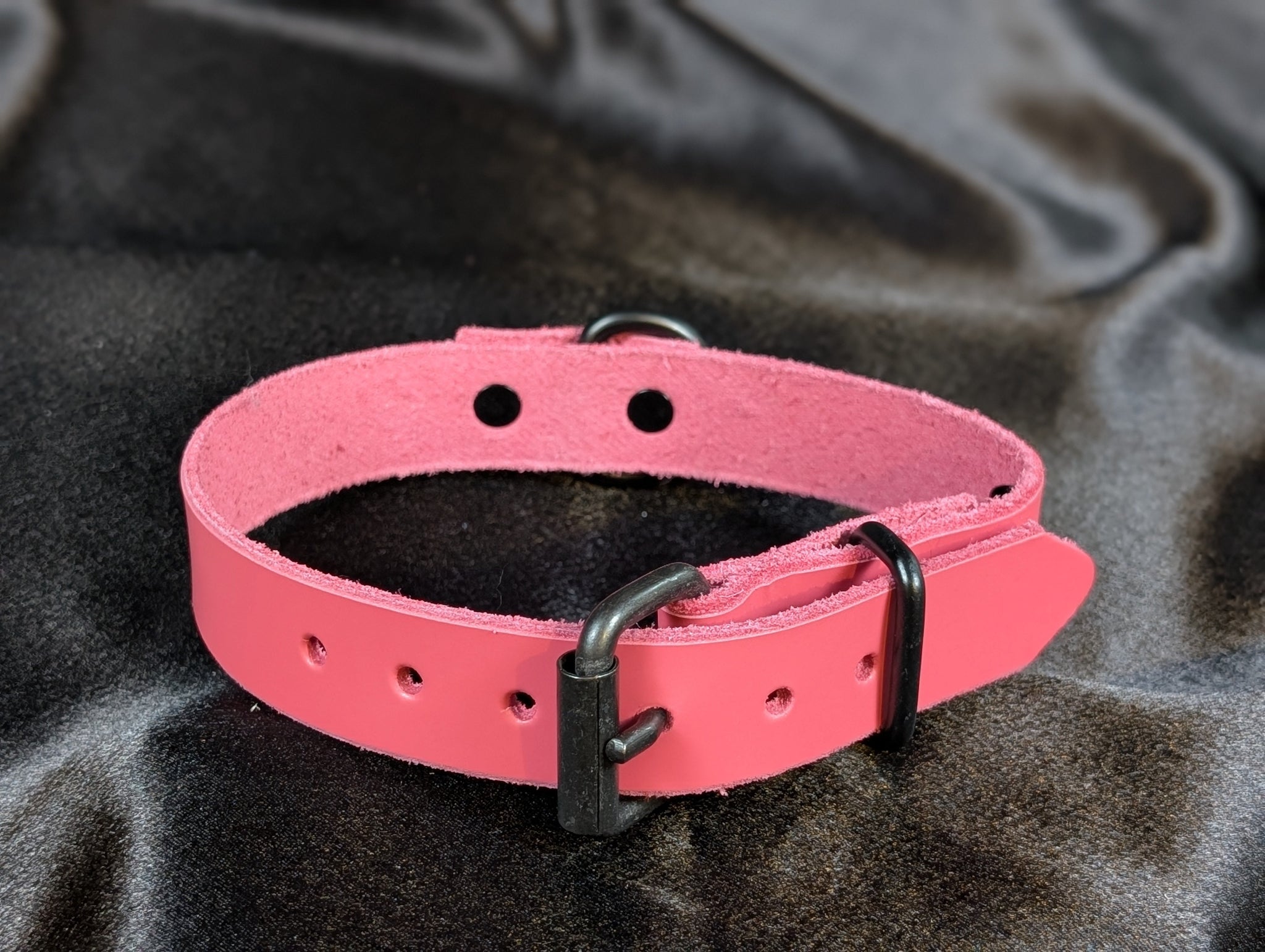 Latigo Leather Collars - 1 inch