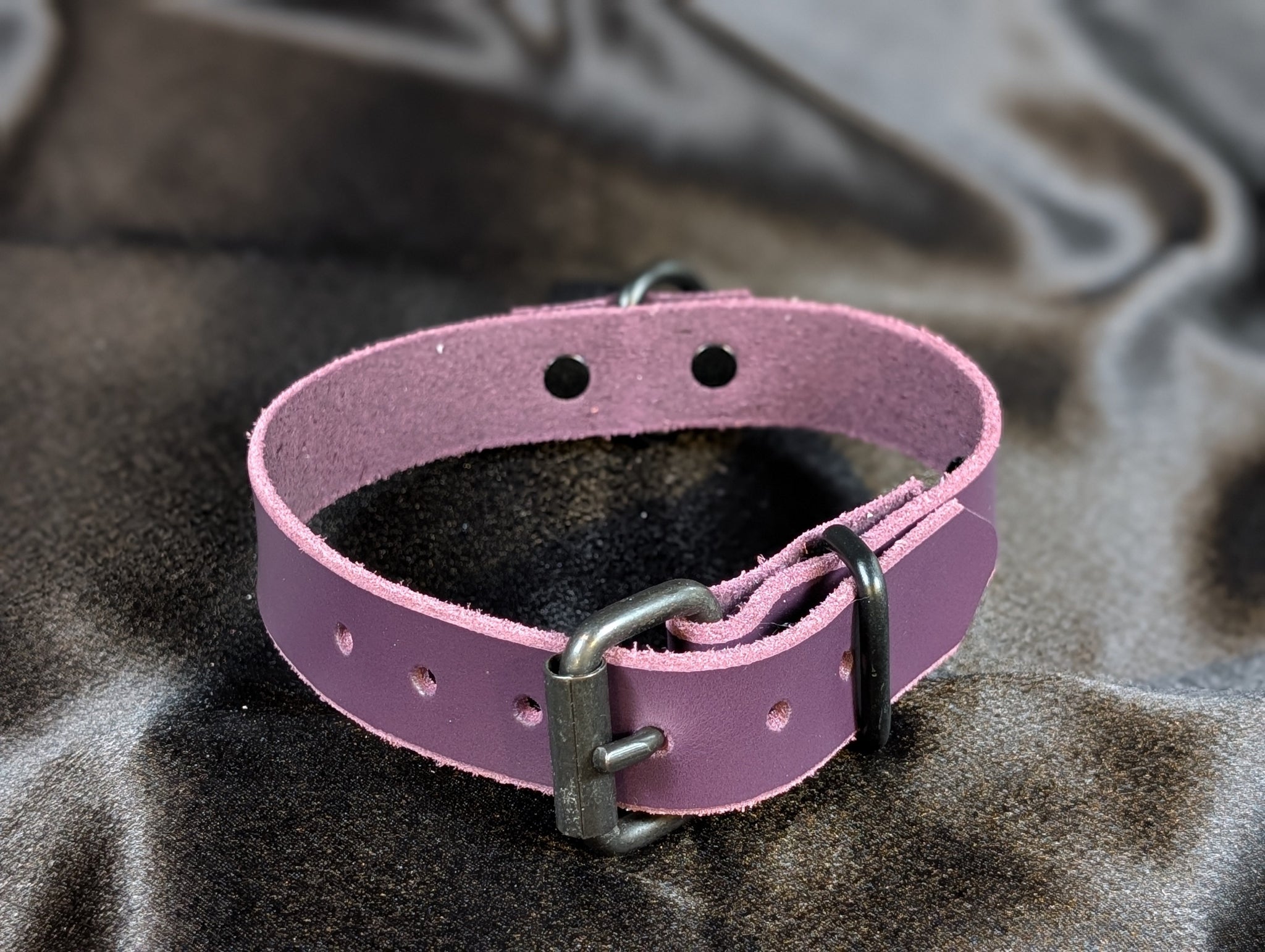 Latigo Leather Collars - 1 inch