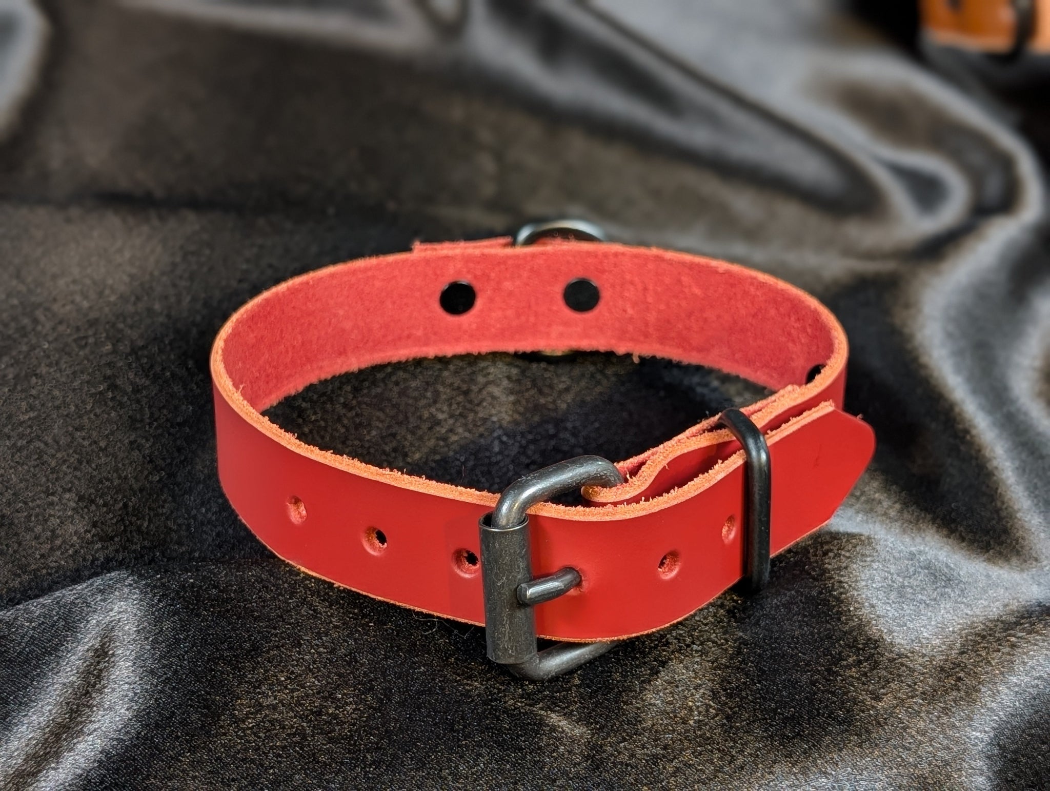 Latigo Leather Collars - 1 inch