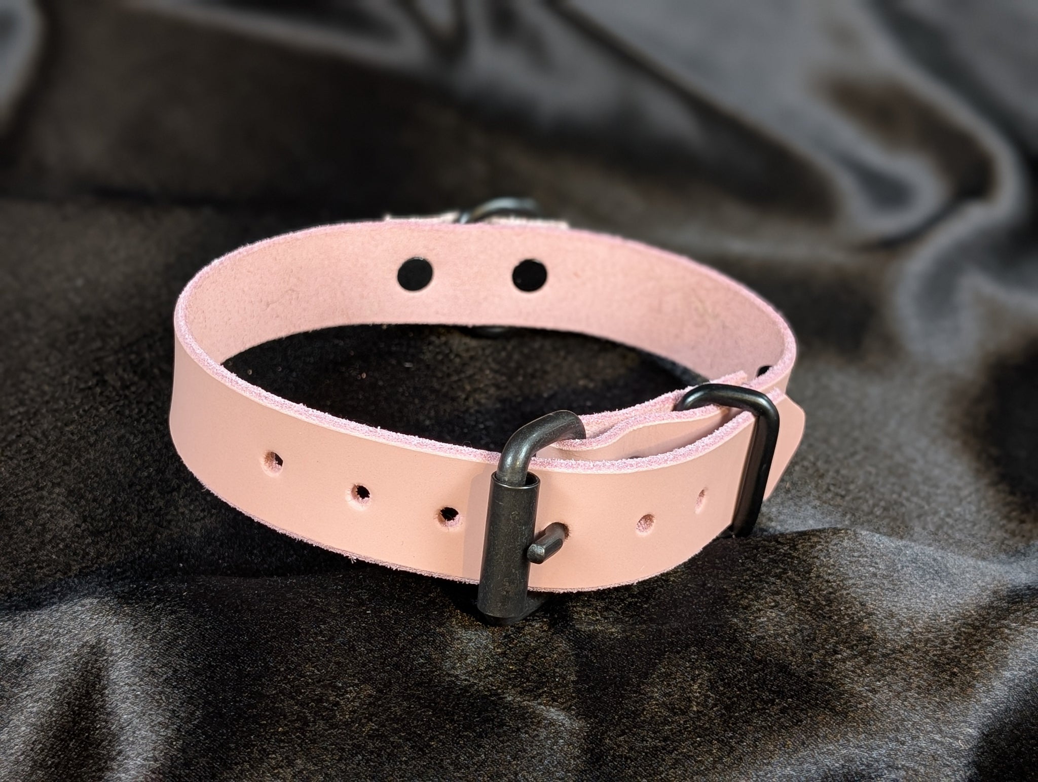 Latigo Leather Collars - 1 inch