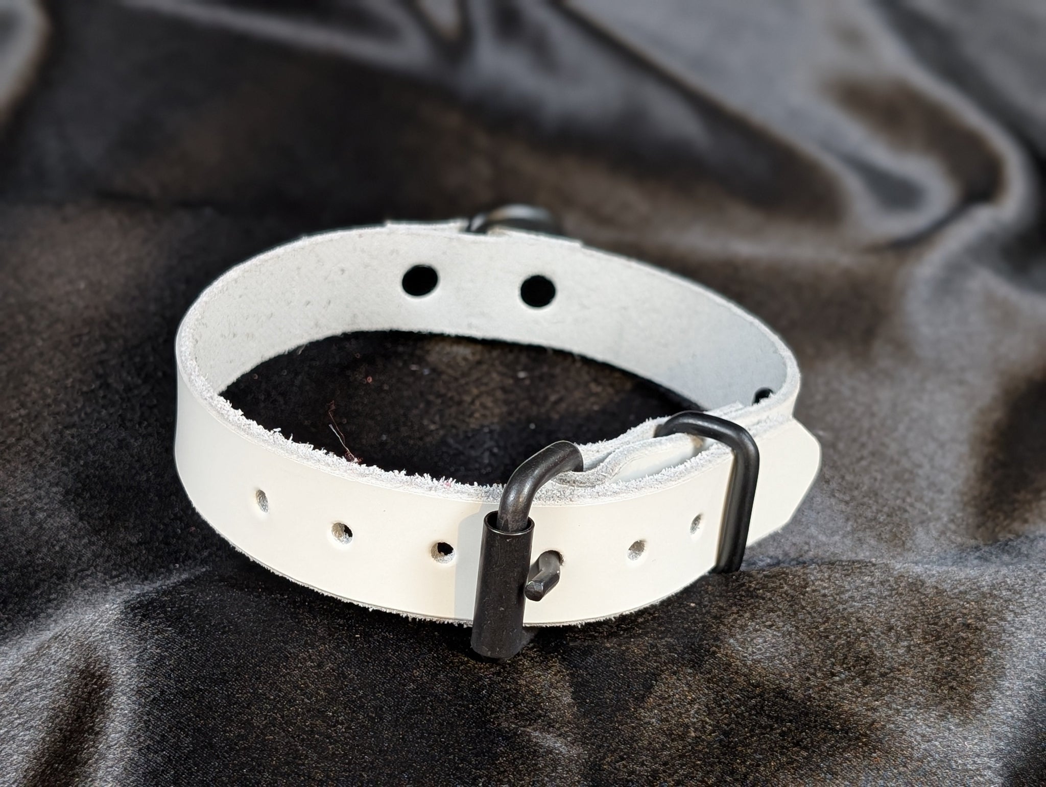 Latigo Leather Collars - 1 inch