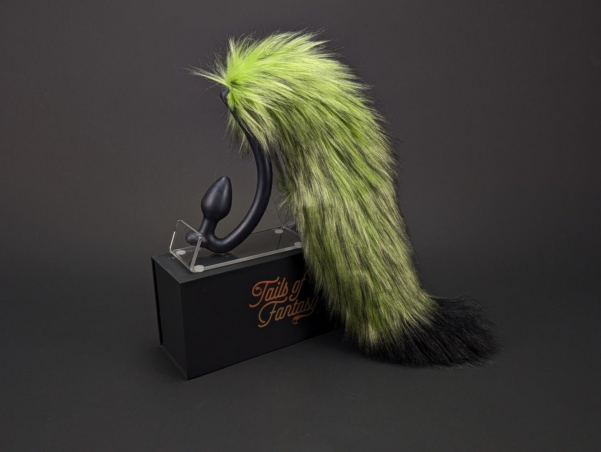 Lime Green Fox Tail