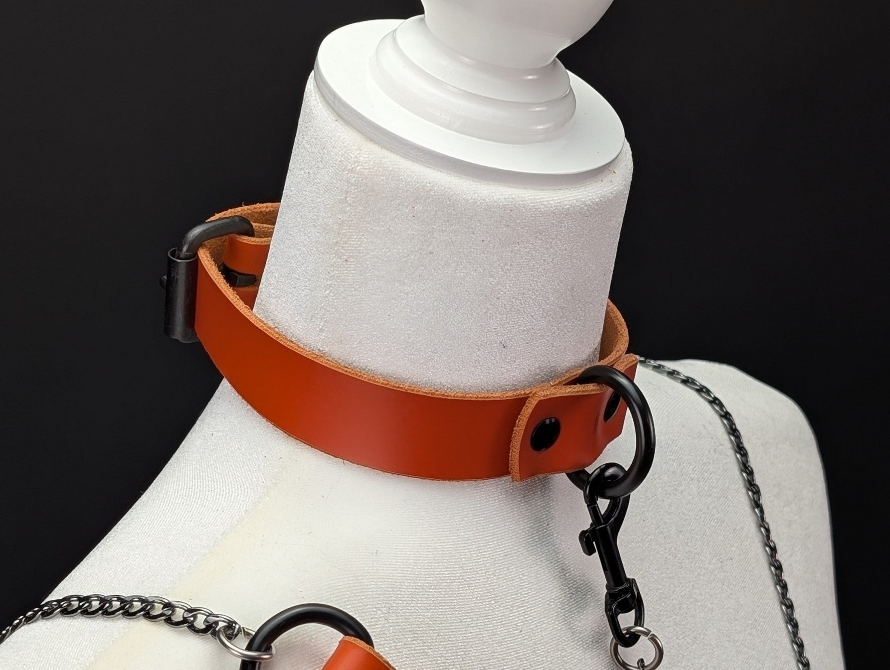 Latigo Leather Collars - 1 inch