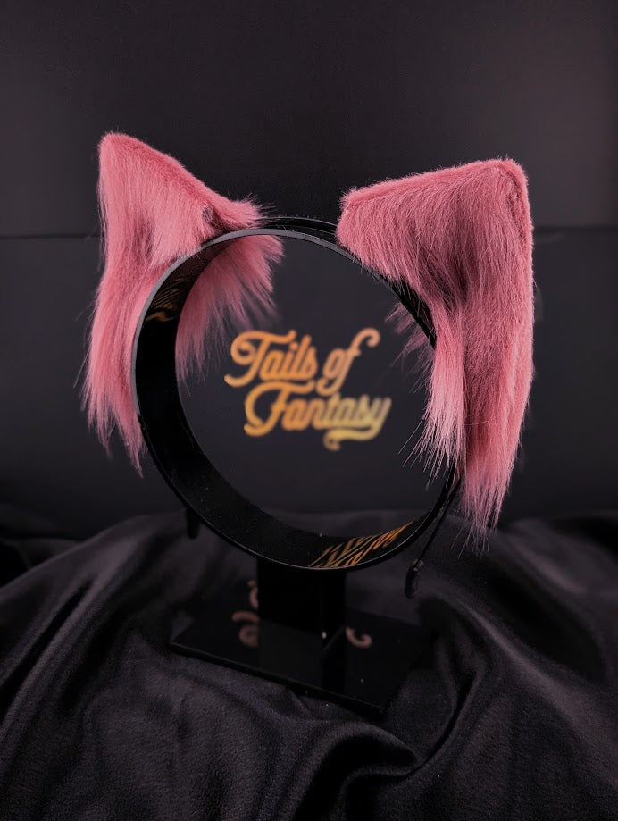 Rose Pink Cat Ears