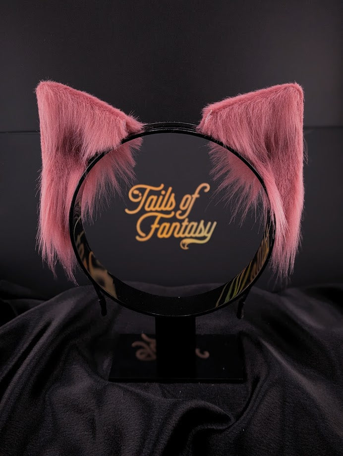 Rose Pink Cat Ears