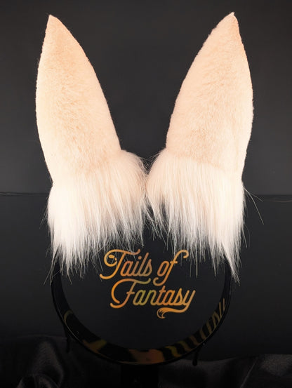 Pink Blush Bunny Rabbit Ears- Upright