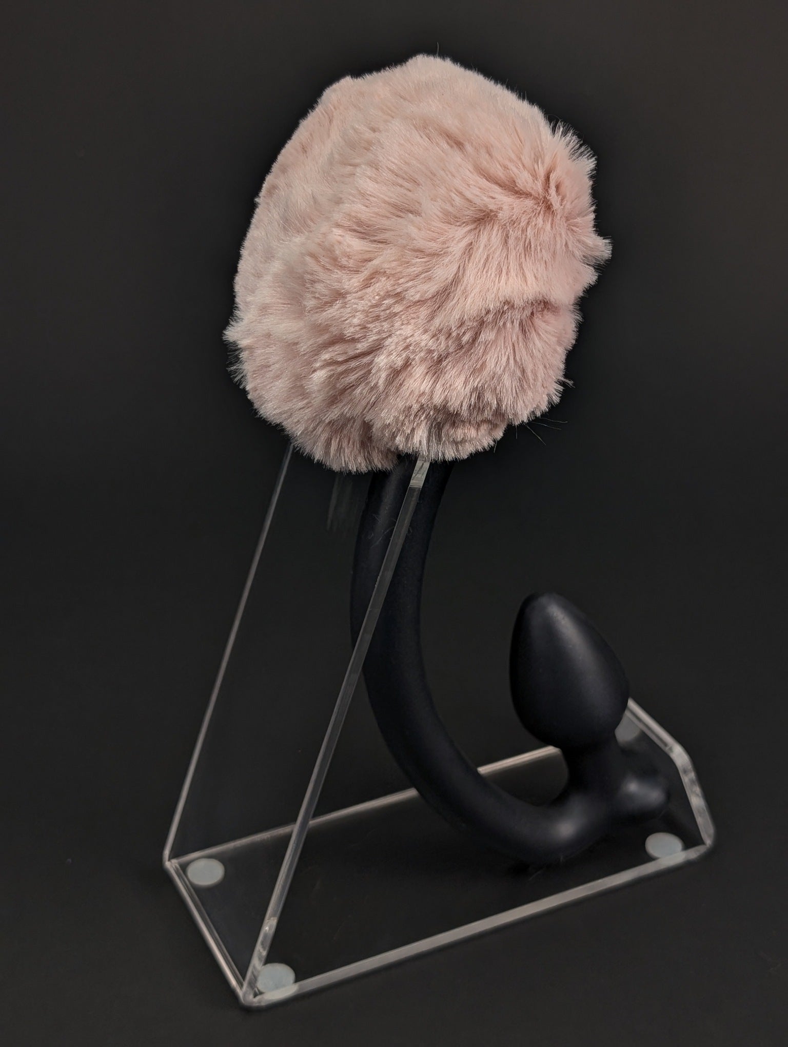 Pink Blush Bunny Rabbit Tail