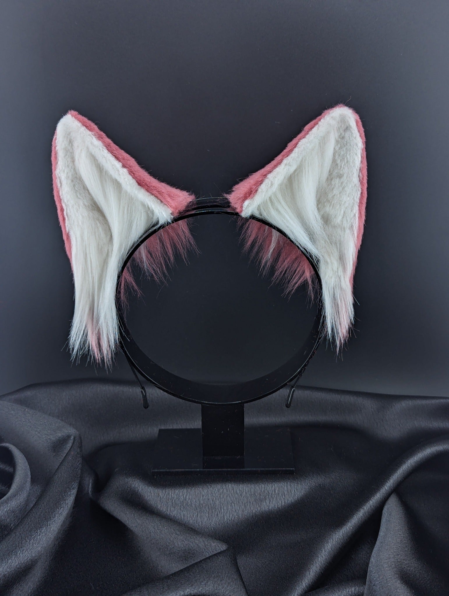 Rose Pink Fox Ears