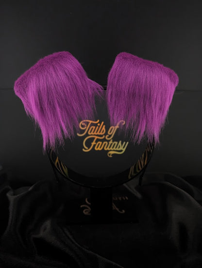 Purple Pup Ears