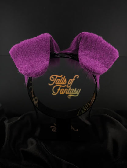 Purple Pup Ears