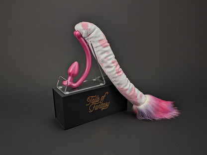 Rainbow Sherbert Cow Tail