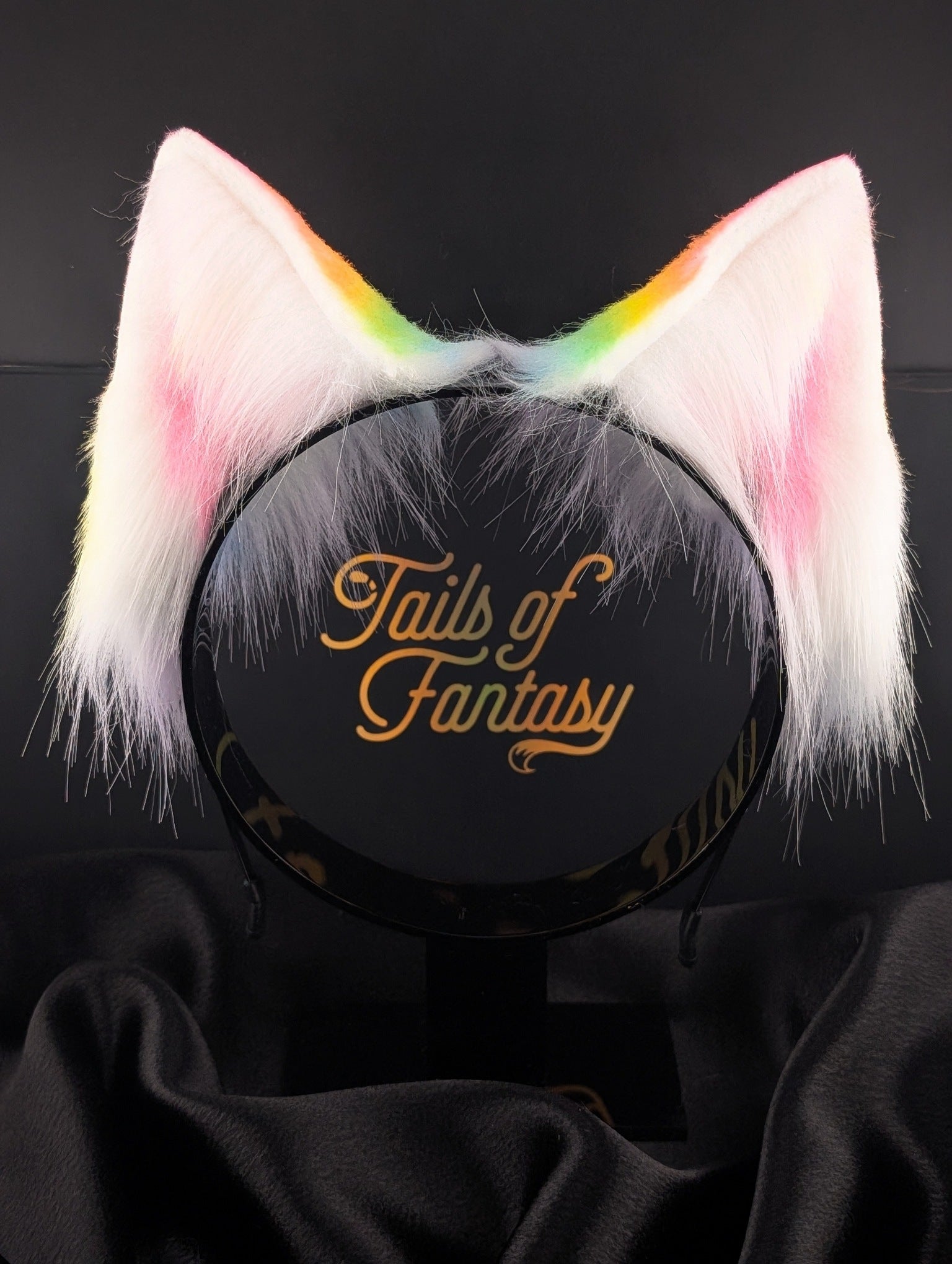 Rainbow Wolf Ears