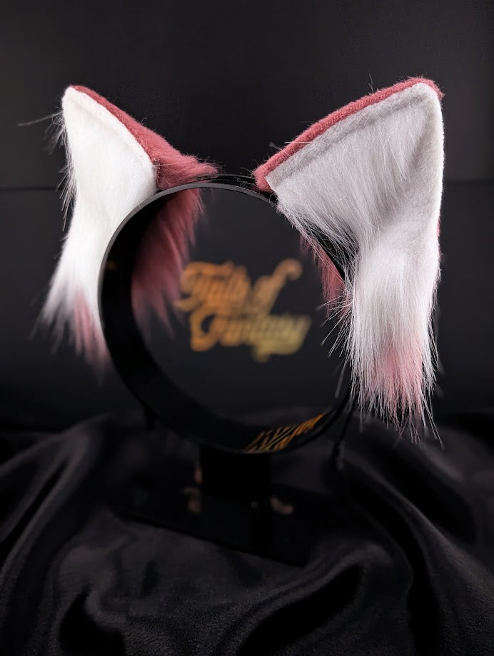 Rose Pink Fox Ears