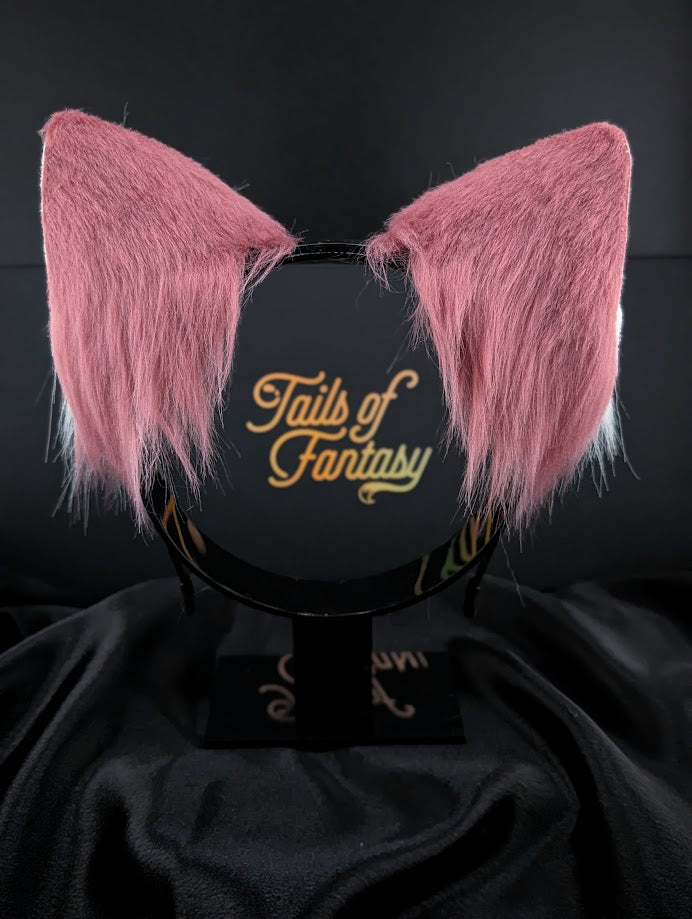 Rose Pink Fox Ears